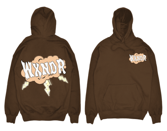 CLOUD 9 HOODIE (BROWN)