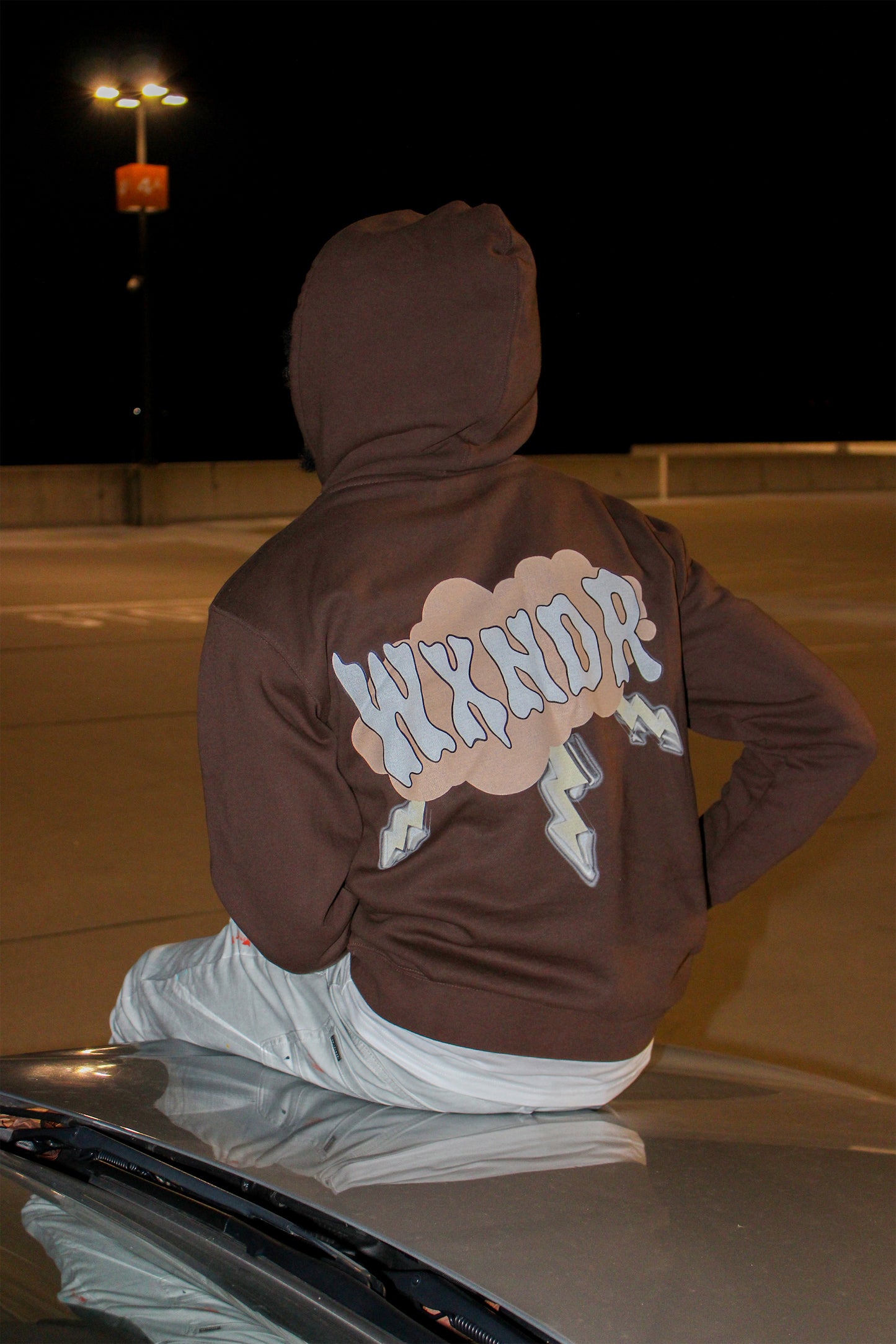 CLOUD 9 HOODIE (BROWN)